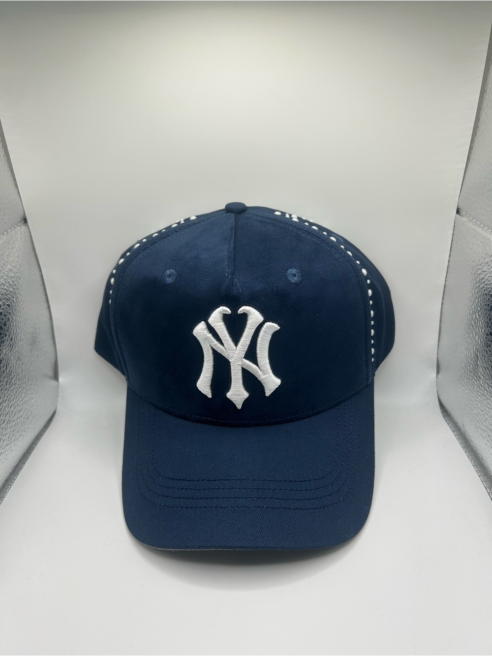 Dandy Hat - New York 4ever Blue Snapback w/ studs
